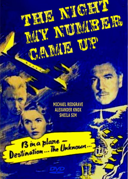 The Night My Number Came Up DVD 1955 Michael Redgrave Sheila Sim Alexander Knox Denholm Elliott