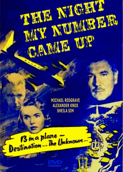 The Night My Number Came Up DVD 1955 Michael Redgrave Sheila Sim Alexander Knox Denholm Elliott