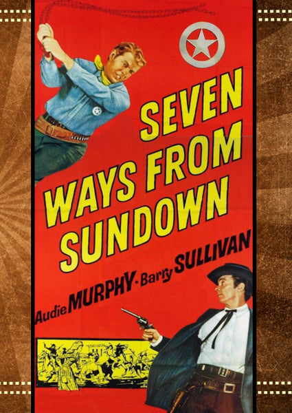 Seven_Ways_From_Sundown DVD 1960 Audie Murphy Barry Sullivan John McIntire Remastered Audie's best 