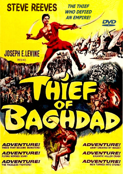 Thief of Baghdad The Blue Rose1961 DVD Steve Reeves Giorgia Moll Arthur Lubin "The Blue Rose" 
