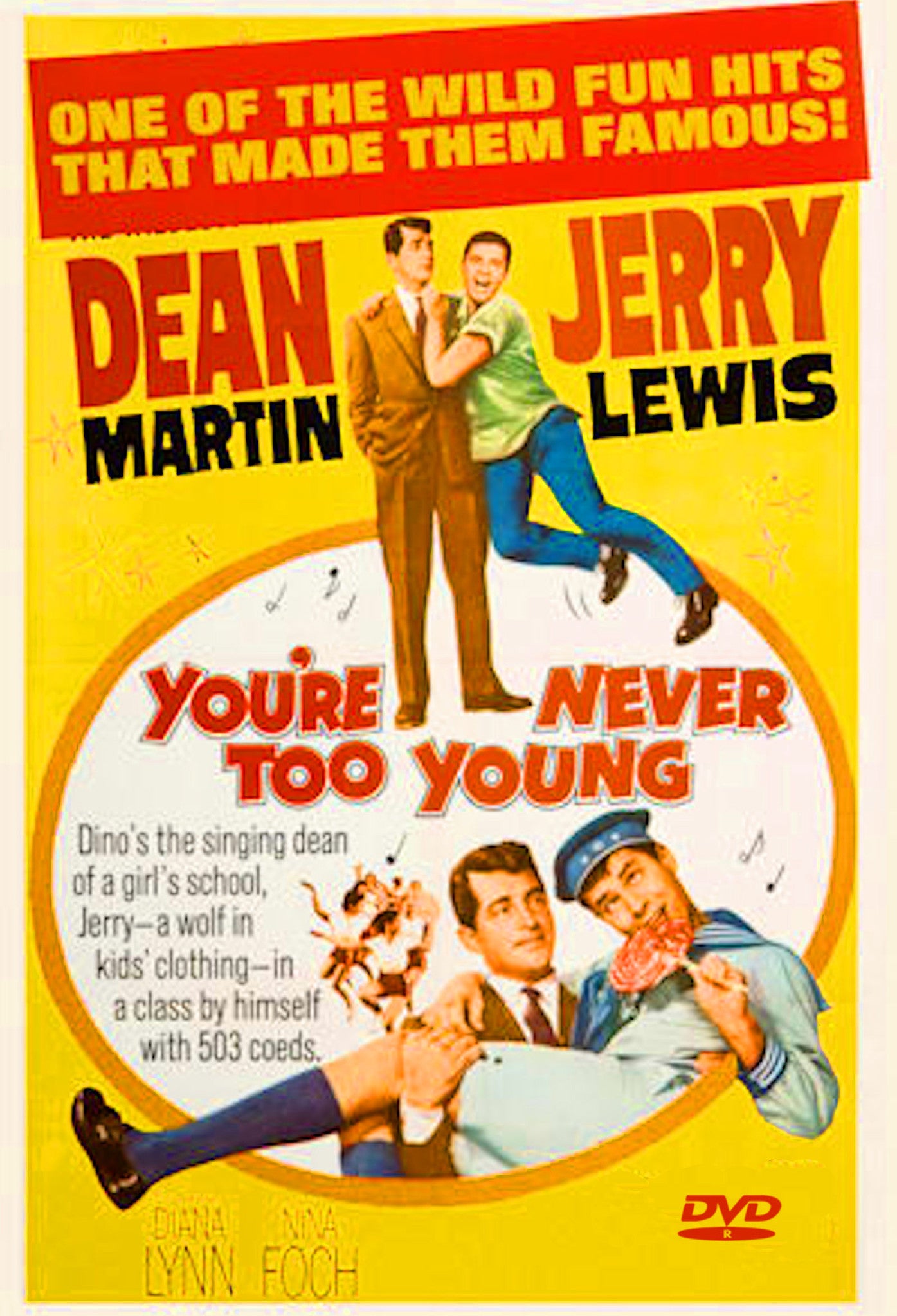 You're　DVD　Young　Dean　1955　Never　Lewis　Martin　Too　Jerry