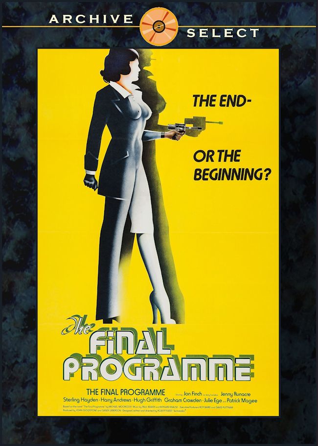 The Final Programme The Last Days of Man on Earth 1974 DVD Rare!