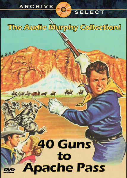 40 Guns to Apache Pass DVD 1967 Audie Murphy Forty Guns to Apache Pass Beautifully re-mastered 