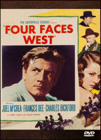 4 Faces West "Four Faces West" DVD 1948 Joel McCrea Frances Dee Playable in US Newly re-mastered 