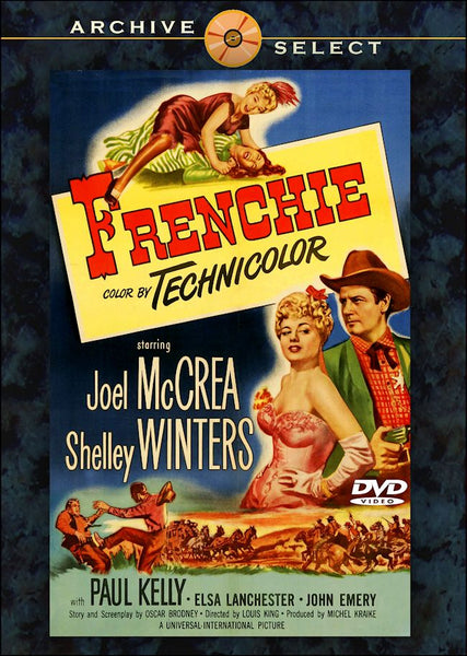 Frenchie 1950 DVD Joel McCrea Shelley Winters Paul Kelly Elsa Lanchester Marie Windsor plays in US
