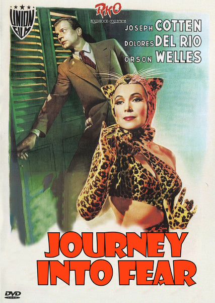 Journey Into Fear 1943 DVD 2-DISC SET B&W COLORIZED Orson Welles Joseph Cotten Dolores del Rio rare