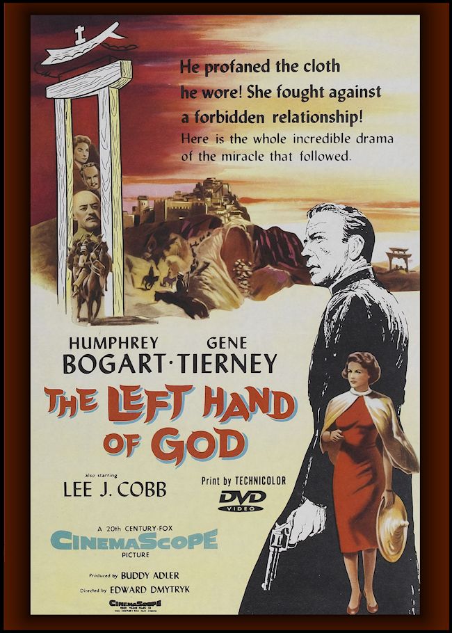The Left Hand of God DVD 1955 Humphrey Bogart Gene Tierney
