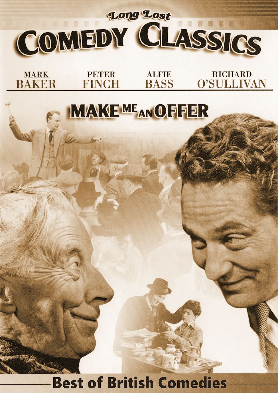 Make Me An Offer 1955 DVD Peter Finch Alfie Bass Adrienne Corri display picture 1