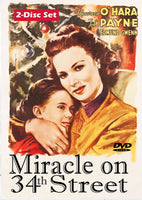 Miracle on 34th Street 1947 COLORIZED and B&W DVD Maureen O'Hara John Payne Edmund Gwen Natalie Wood