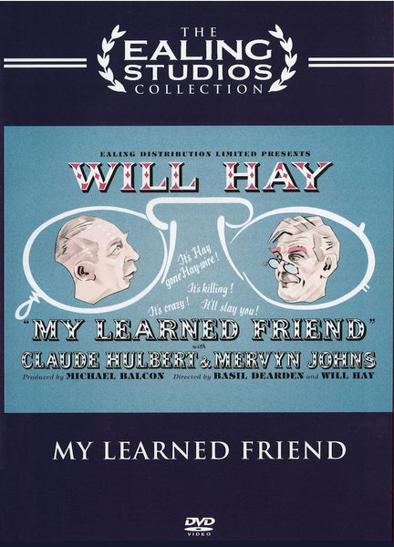My Learned Friend 1943 DVD Will Hay Claude Mervyn Johns Playable in US Basil Dearden Ealing Studios