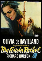 My Cousin Rachel 1952 Richard Burton Olivia de Havilland Du Maurier DVD Digitally re-mastered 