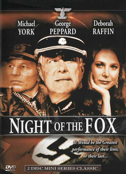 Night of the Fox 1990 George Peppard Michael York WWII 2-Disc set Deborah Raffin Jack Higgins