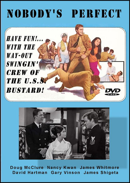 Nobody's Perfect 1968 DVD Doug McClure Nancy Kwan James Shigeta Plays in US Navy USS Bustard