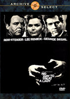 No Way to Treat a Lady 1968 DVD  George Segal Lee Remick Rod Steiger Widescreen Eileen Heckart