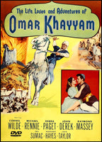 Omar Khayyam 1957 DVD Cornel Wilde Debra Paget Michael Rennie The Loves of Omar Khayyam Plays in US
