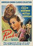 Pinky 1949 DVD Jeanne Crain Ethel Barrymore Ethel Waters William Lundigan Elia Kazan Remastered 
