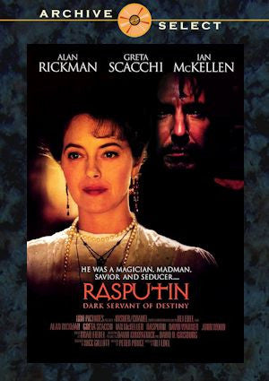 Rasputin Dark Servant of Destiny 1996 DVD Alan Rickman Greta Scacchi Ian McKellen David Warner HBO