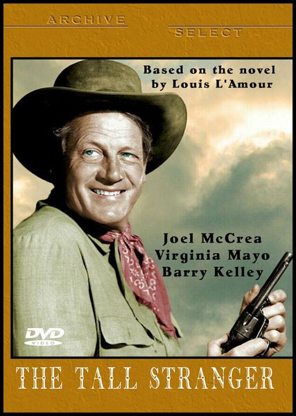 The Tall Stranger 1957 Joel McCrea Virginia Mayo DVD Newly restored Michael Ansara Louis L'Amour