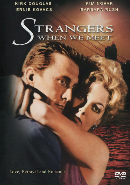 Strangers When We Meet 1960 DVD Kirk Douglas Kim Novak Walter Matthau Ernie Kovacs Barbara Rush