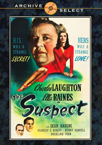 The Suspect 1944 Charles Laughton Ella Raines Directed Robert Siodmak DVD Playable US Rare film noir