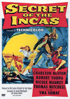 Secret of the Incas 1954 DVD Charlton Heston  Robert Young Thomas Mitchell Yma Sumac "Indiana Jones"