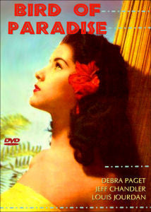 Bird of Paradise 1951 DVD Debra Paget Louis Jourdan Jeff Chandler Playable in US Technicolor Hawaii