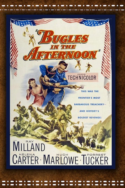 Bugles in the Afternoon 1952 Ray Milland Forrest Tucker Helena Carter Barton MacLane George Reeves