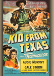 The Kid From Texas DVD 1950 Audie Murphy Gale Storm "Billy the Kid" Technicolor Albert Dekker