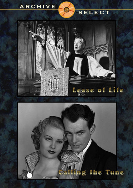 Lease of Life 1954 Calling the Tune 1936 Robert Donat Kay Walsh Sally Gray restored Plays in the US 