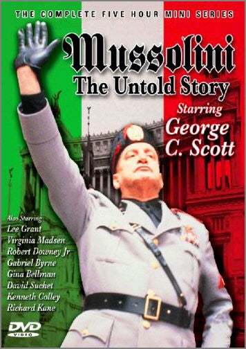 Mussolini: The Untold Story 2-Disc Set 1985 George C. Scott