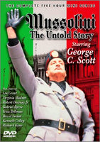 Mussolini The Untold Story 2-Disc 1985 George C Scott Virginia Madsen Lee Grant Plays in US