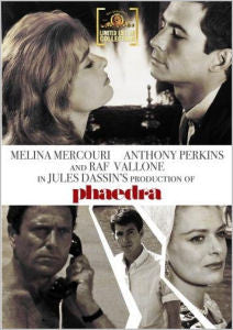 Phaedra DVD 1962 Melina Mercouri Anthony Perkins Raf Vallone B&W widescreen Jules Dassin Greek myth