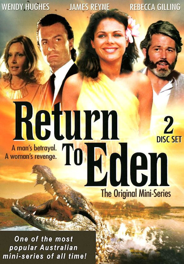 Return To Eden 1983 Australian Mini-Series 2 disc set Rebecca Gilling