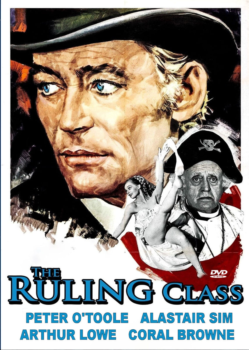 The Ruling Class 1972 DVD Peter O’Toole Alastair Sim cult classic