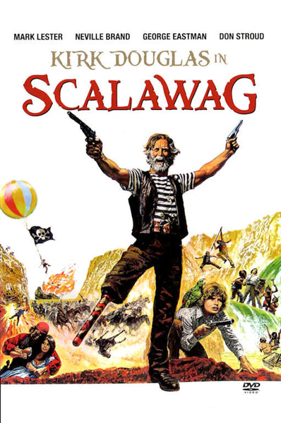 Scalawag 1973 DVD Kirk Douglas Mark Lester Lesley-Anne Down digitally restored Plays in US