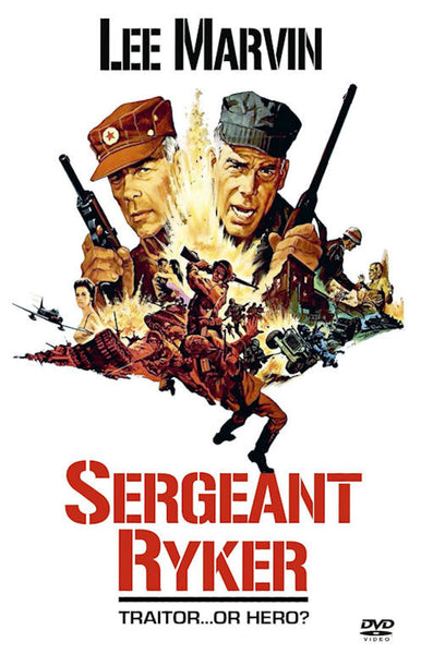 Sergeant Ryker DVD 1968 Lee Marvin Vera Miles Bradford Dillman Sgt. Paul Ryker hero traitor