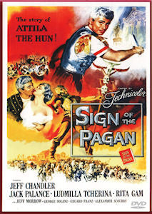 Sign of the Pagan DVD 1954 Jeff Chandler Jack Palance Rita Gam Attila the Hun Douglas Sirk 