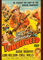 Tumbleweed 1953 DVD Audie Murphy Lori Nelson Lee Van Cleef Chill Wills. Rare western. 