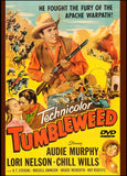 Tumbleweed 1953 DVD Audie Murphy Lori Nelson Lee Van Cleef Chill Wills. Rare western. 